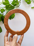 Flat Wooden Rings (Set of 2)