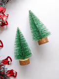 Medium Pine Tree - Christmas Decoration (Pack of 2)