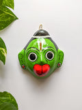 Green Hanuman - Cheriyal Mask