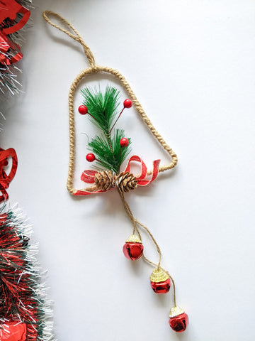 Jute Bell - Christmas Hanging