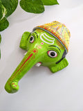 Green Ganesha - Cheriyal Mask