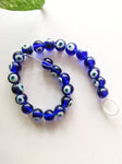 Blue - Evil Eye Beads (25 beads)