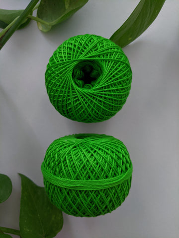 Parrot Green - Crochet Thread (40gm)