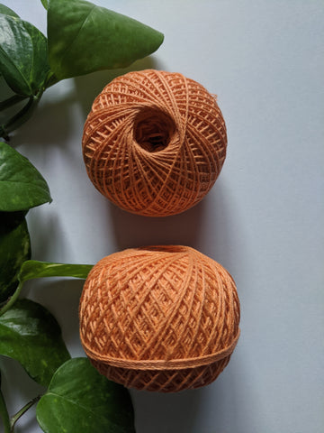 Peach Orange - Crochet Thread (40gm)