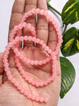 Salmon Pink - 6mm Glass Beads