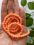 Peach - 6mm Glass Beads