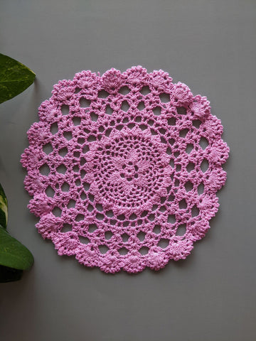 Pink - Doily (8" inches)