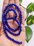 Royal Blue - 6mm Glass Beads - Craft Store of India