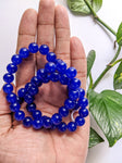 Royal Blue - 10mm Glass Beads - Craft Store of India