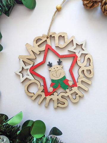 Rudolph - Xmas Hanging Ornaments