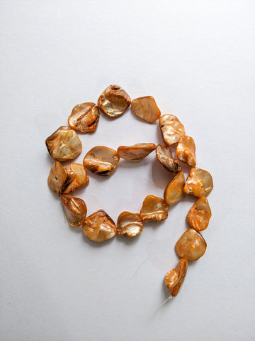 Sandstone - Shell Beads