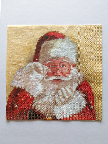 Santa - Decoupage Napkin