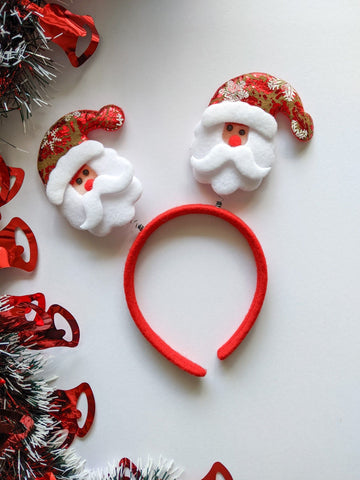 Santa Hairband - Christmas Theme