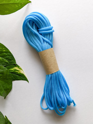 Sky Blue - 4mm Nylon Knot Macrame Thread