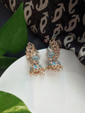 Peacock - Jhumki Earrings
