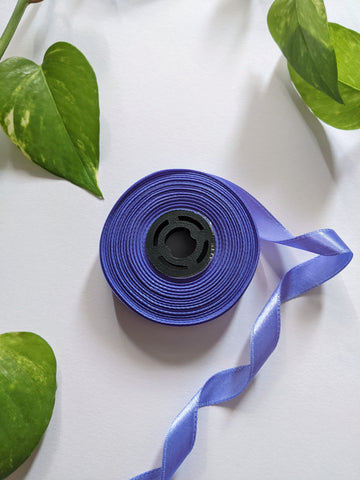 Slate Blue - Satin Ribbon (0.5 inch)