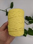 Sunflower Yellow - 4mm Single Strand Macrame Thread