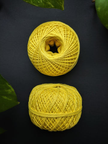 Sunflower Yellow - Crochet Thread (40gm)