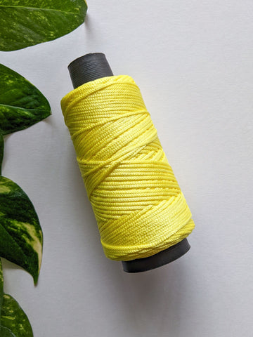 Sunflower Yellow - 1mm Braided Thread