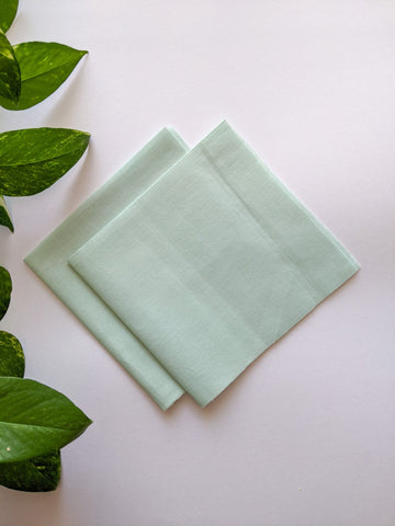 Teal Ice - Poplin Cotton Fabrics (Pack of 2)