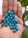 Turquoise - Evil Eye Beads (25 beads)