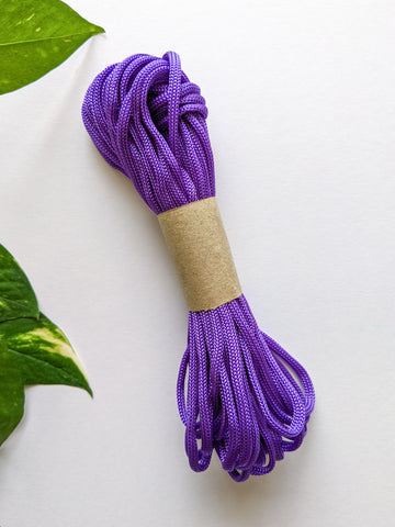 Violet - 4mm Nylon Knot Macrame Thread