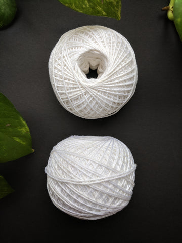 White - Crochet Thread (40gm)