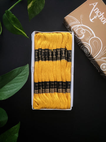 Yellow (Shade 298) - Anchor Embroidery Thread