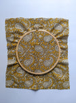 Yellow Paisley - Printed Fabric