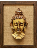 Brown Buddha - Wall Frame