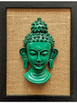 Green Buddha - Wall Frame