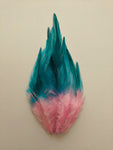 Candy Shades - Long Pointed Natural Feathers (100 Pieces)