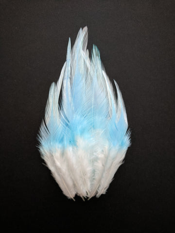 Sky Shades - Long Pointed Natural Feathers (100 Pieces)
